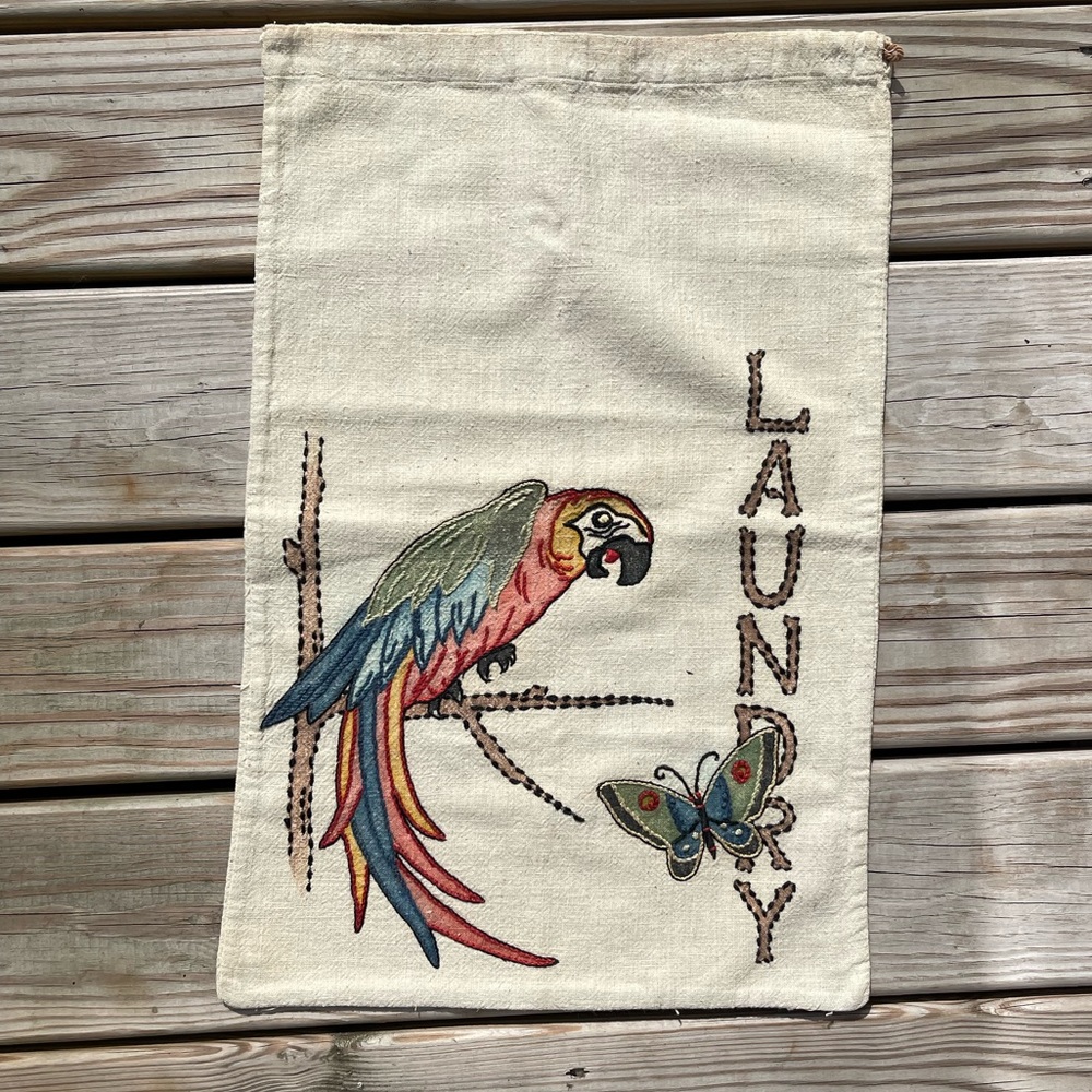 Vintage laundry bag from the ‘40s!